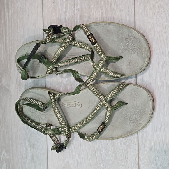 Keen Womens Strappy Outdoor hiking Sandals shoes sz 8.5 - Picture 4 of 9